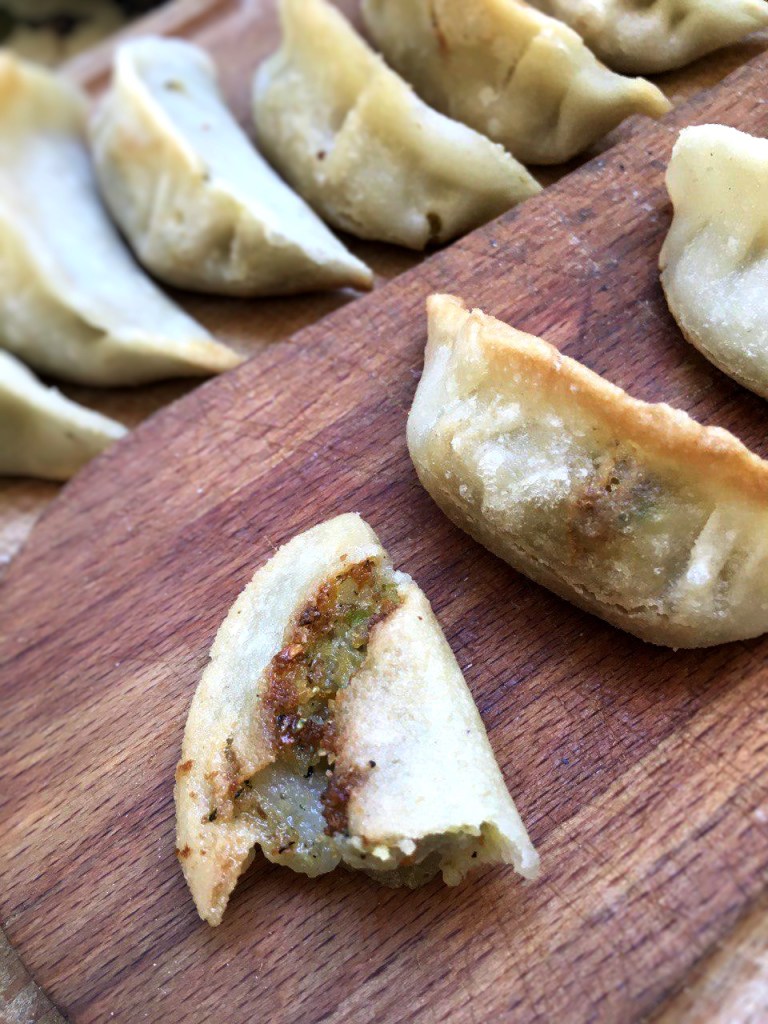 Gluten free Veggies Dumplings | Photo + recipe © Orsola Ciriello Kogan