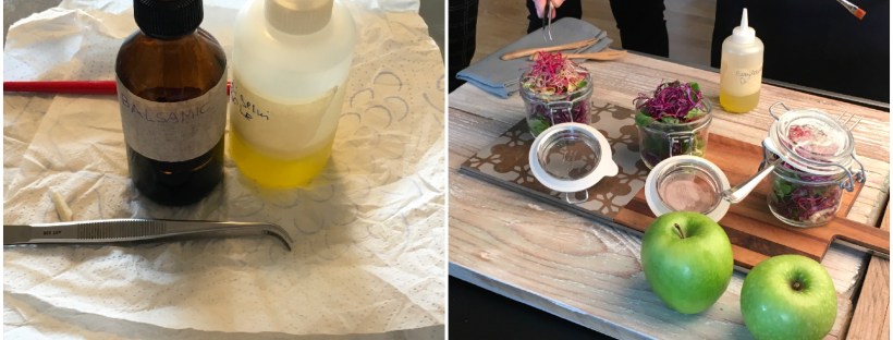 Professione Food Stylist: Salad in the jars backstage... Food & Styling Simona Scarone & Orsola Ciriello Kogan; Photo © Orsola Ciriello Kogan and Lucia Zeccara