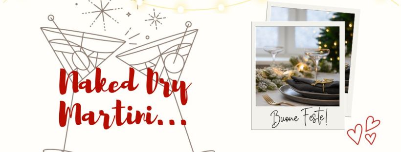 Naked Dry Martini: la ricetta del cocktail. Buone Feste da OttimoBlog.com