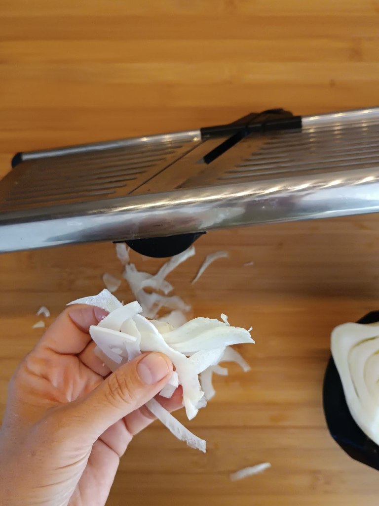 Insalate e dintorni: Finocchi affettati con la mandolina