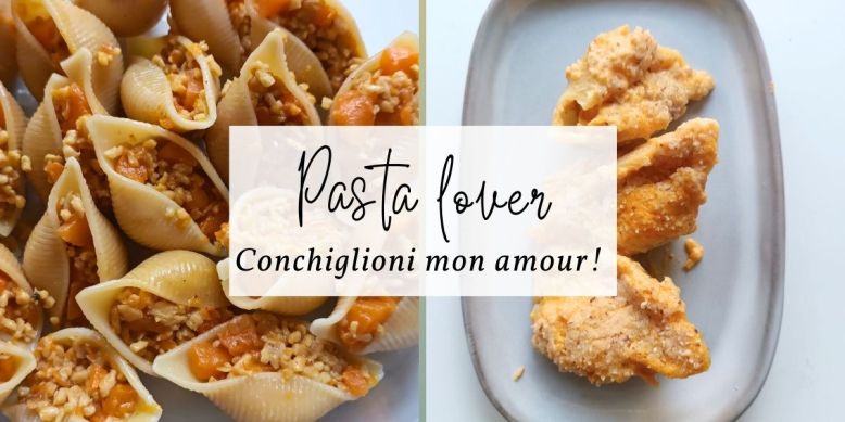 Pasta Lover: Conchiglioni ripieni al ragù (vegano) di zucca, al forno e fritti... [copertina]