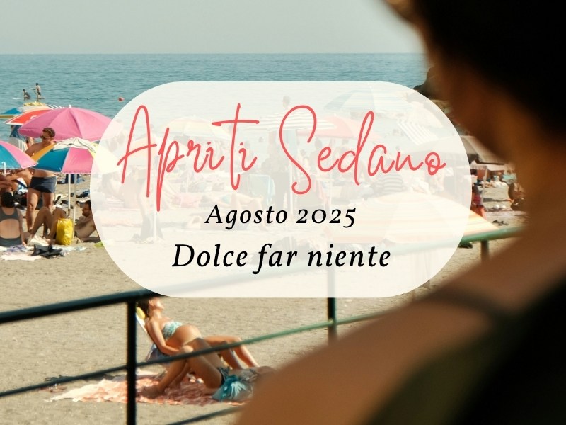 Agosto, la mollezza della calura e… Apriti&nbsp;Sedano!