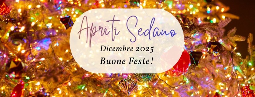 Luci natalizie - Dicembre 2025, Buone Feste da Apriti Sedano!
