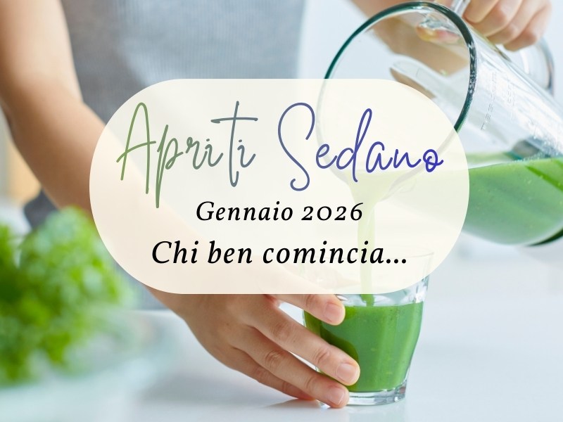 Gennaio, facciamo il punto della situazione e… Apriti&nbsp;Sedano!